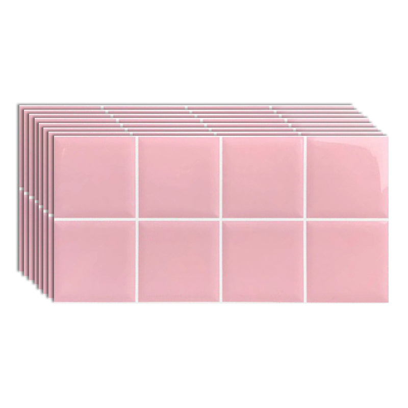 Indoor Wall Tile Grid Pattern Rectangle Living Room Wall Tile 12"L x 24"W Glossy Polished Clearhalo 'Floor Tiles & Wall Tiles' 'floor_tiles_wall_tiles' 'Flooring 'Home Improvement' 'home_improvement' 'home_improvement_floor_tiles_wall_tiles' Walls and Ceiling' 6696132