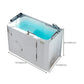 Walk-In Soaking/Air/Whirlpool Bathtub Acrylic Rectangle Back to Wall Bathtub Clearhalo 'Bathroom Remodel & Bathroom Fixtures' 'Bathtubs' 'Home Improvement' 'home_improvement' 'home_improvement_bathtubs' 'Showers & Bathtubs' 6708035