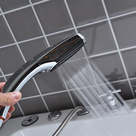 Modern Corner Acrylic Bathtub Back to Wall Bathtub with Drain and Massage Device Clearhalo 'Bathroom Remodel & Bathroom Fixtures' 'Bathtubs' 'Home Improvement' 'home_improvement' 'home_improvement_bathtubs' 'Showers & Bathtubs' 6708076