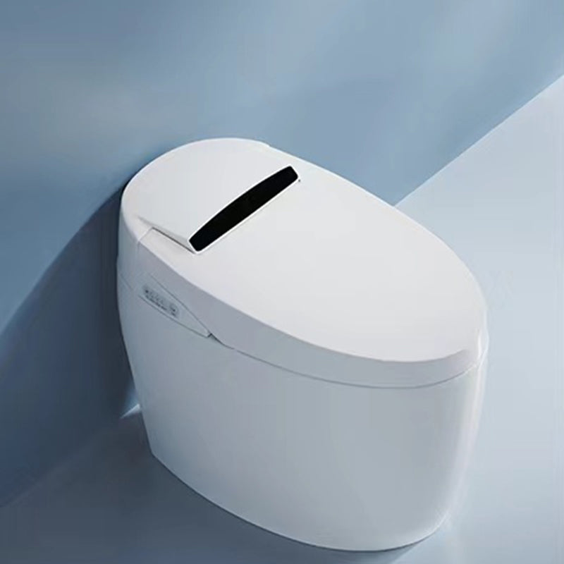 Antimicrobial Bidet with Soft Close Bidet Seat Deodorizing Toilet Black White Manual Flip (Standard) Clearhalo 'Bathroom Remodel & Bathroom Fixtures' 'Bidets' 'Home Improvement' 'home_improvement' 'home_improvement_bidets' 'Toilets & Bidets' 6708934