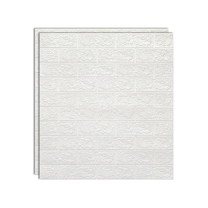 Farmhouse Pearl Wainscoting PVC Wall Access Panel Peel and Stick Wall Tile Set of 2 White Clearhalo 'Flooring 'Home Improvement' 'home_improvement' 'home_improvement_wall_paneling' 'Wall Paneling' 'wall_paneling' 'Walls & Ceilings' Walls and Ceiling' 6713172
