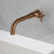 Contemporary Vessel Faucet Stainless Steel Cross Handles Wall Mounted Bathroom Faucet Rose Gold Clearhalo 'Bathroom Remodel & Bathroom Fixtures' 'Bathroom Sink Faucets' 'Bathroom Sinks & Faucet Components' 'bathroom_sink_faucets' 'Home Improvement' 'home_improvement' 'home_improvement_bathroom_sink_faucets' 6713242
