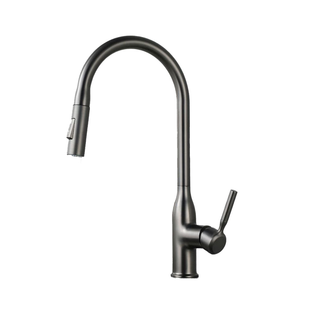 Modern Pull down Water Filler One Handle High Arch Kitchen Faucet Clearhalo 'Home Improvement' 'home_improvement' 'home_improvement_kitchen_faucets' 'Kitchen Faucets' 'Kitchen Remodel & Kitchen Fixtures' 'Kitchen Sinks & Faucet Components' 'kitchen_faucets' 6713449