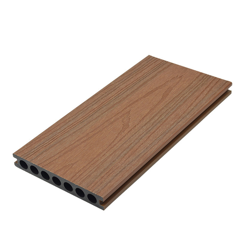 Modern Wooden Deck Plank Waterproof Outdoor Embossed Floor Board Red Wood Clearhalo 'Home Improvement' 'home_improvement' 'home_improvement_outdoor_deck_tiles_planks' 'Outdoor Deck Tiles & Planks' 'Outdoor Flooring & Tile' 'Outdoor Remodel' 'outdoor_deck_tiles_planks' 6713715