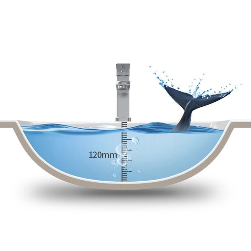 Mirror Vanity Wood Freestanding Rectangle 2 Doors Bathroom Vanity with Single Sink Clearhalo 'Bathroom Remodel & Bathroom Fixtures' 'Bathroom Vanities' 'bathroom_vanities' 'Home Improvement' 'home_improvement' 'home_improvement_bathroom_vanities' 6714061