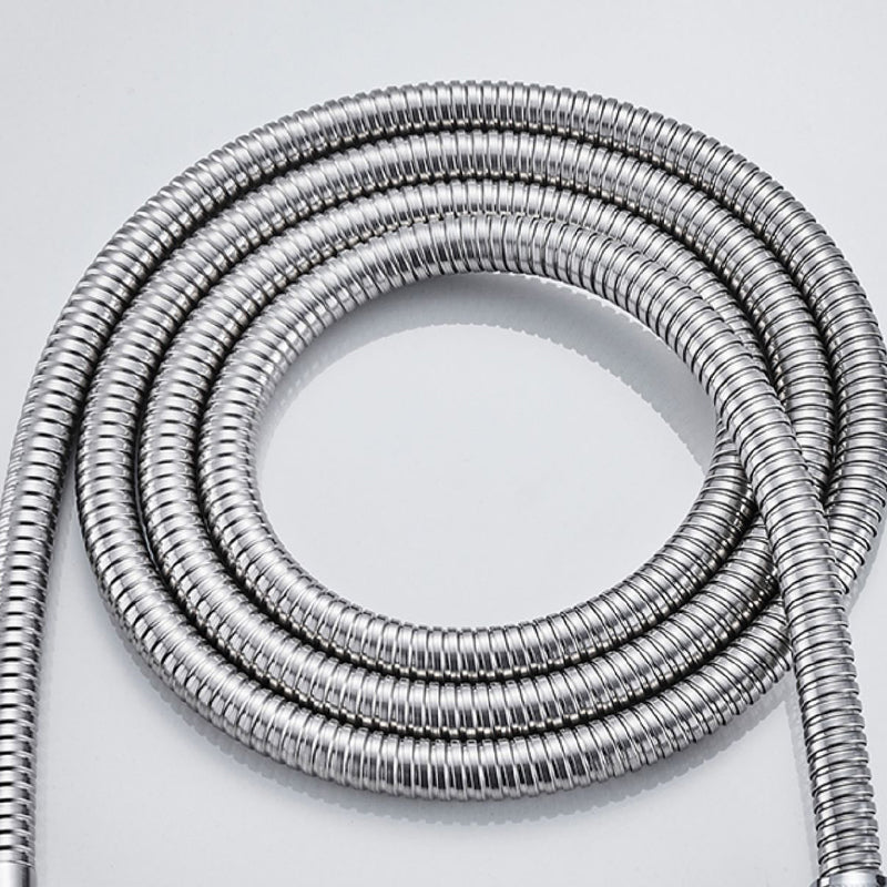 Silver Shower Set Pressurized Shower Head Thermostatic Bathroom Shower Water Faucet Clearhalo 'Bathroom Remodel & Bathroom Fixtures' 'Home Improvement' 'home_improvement' 'home_improvement_shower_faucets' 'Shower Faucets & Systems' 'shower_faucets' 'Showers & Bathtubs Plumbing' 'Showers & Bathtubs' 6714308