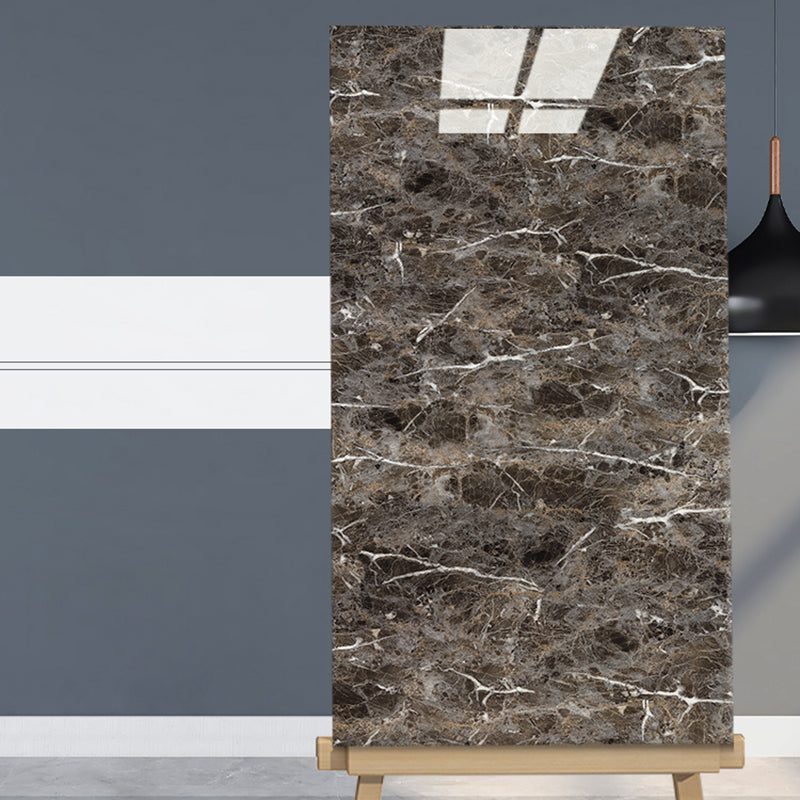 Classical Single Tile Bathroom Backsplash Tile Peel and Stick Backsplash Tile Brown Clearhalo 'Flooring 'Home Improvement' 'home_improvement' 'home_improvement_peel_stick_blacksplash' 'Peel & Stick Backsplash Tile' 'peel_stick_blacksplash' 'Walls & Ceilings' Walls and Ceiling' 6714826