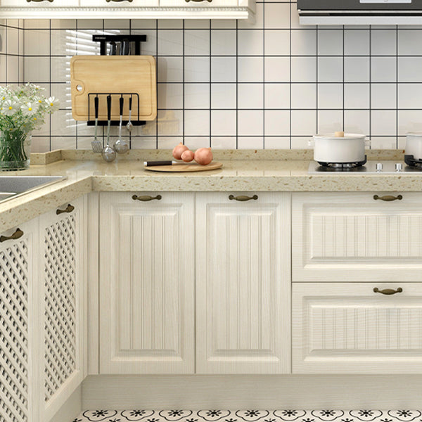 Classical Mosaic Backsplash Tile Peel and Stick Backsplash Tile for Kitchen Clearhalo 'Flooring 'Home Improvement' 'home_improvement' 'home_improvement_peel_stick_blacksplash' 'Peel & Stick Backsplash Tile' 'peel_stick_blacksplash' 'Walls & Ceilings' Walls and Ceiling' 6714885