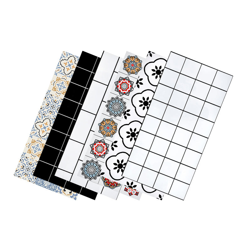 Fashionable Mosaic Tile Waterproof Peel and Stick Backsplash Tile Clearhalo 'Flooring 'Home Improvement' 'home_improvement' 'home_improvement_peel_stick_blacksplash' 'Peel & Stick Backsplash Tile' 'peel_stick_blacksplash' 'Walls & Ceilings' Walls and Ceiling' 6714897