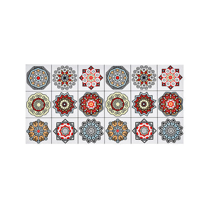 Fashionable Mosaic Tile Waterproof Peel and Stick Backsplash Tile Red Clearhalo 'Flooring 'Home Improvement' 'home_improvement' 'home_improvement_peel_stick_blacksplash' 'Peel & Stick Backsplash Tile' 'peel_stick_blacksplash' 'Walls & Ceilings' Walls and Ceiling' 6714898