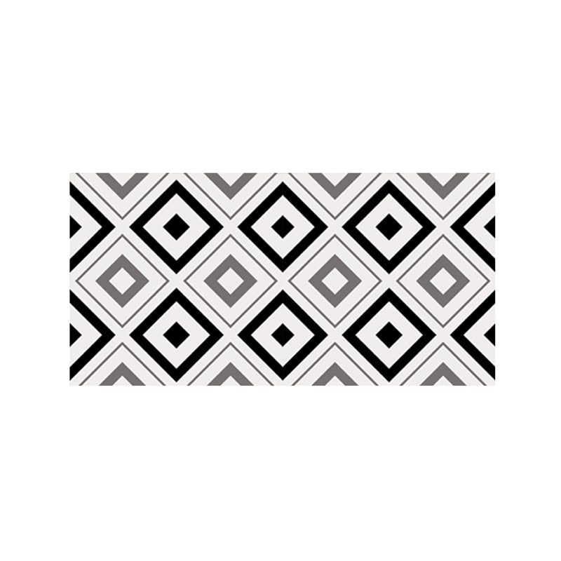 Fashionable Mosaic Tile Waterproof Peel and Stick Backsplash Tile Light Gray-Black Clearhalo 'Flooring 'Home Improvement' 'home_improvement' 'home_improvement_peel_stick_blacksplash' 'Peel & Stick Backsplash Tile' 'peel_stick_blacksplash' 'Walls & Ceilings' Walls and Ceiling' 6714905