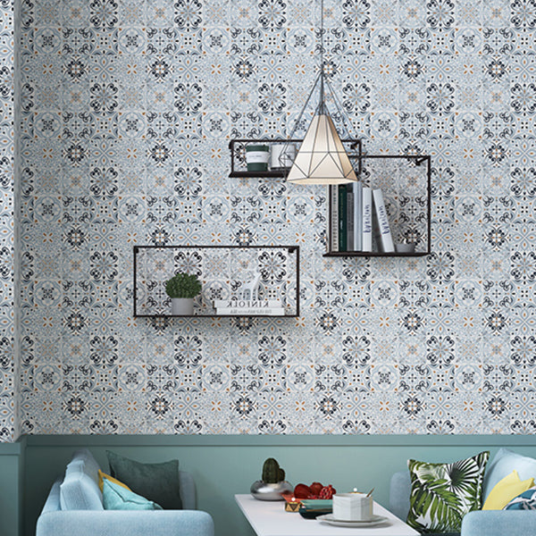 Fashionable Mosaic Tile Waterproof Peel and Stick Backsplash Tile Light Blue 10-Piece Set Clearhalo 'Flooring 'Home Improvement' 'home_improvement' 'home_improvement_peel_stick_blacksplash' 'Peel & Stick Backsplash Tile' 'peel_stick_blacksplash' 'Walls & Ceilings' Walls and Ceiling' 6714908