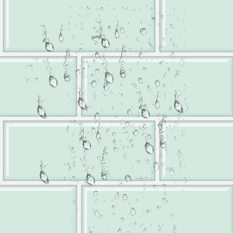 Rectangle Tile-Peel & Stick Plain Waterproof Plastic Peel & Stick Subway Tile for Kitchen Clearhalo 'Flooring 'Home Improvement' 'home_improvement' 'home_improvement_peel_stick_blacksplash' 'Peel & Stick Backsplash Tile' 'peel_stick_blacksplash' 'Walls & Ceilings' Walls and Ceiling' 6714923