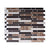 Peel & Stick Subway Tile Stain Resistant Plastic Rectangle Peel and Stick Tile 2 Pack Brown Clearhalo 'Flooring 'Home Improvement' 'home_improvement' 'home_improvement_peel_stick_blacksplash' 'Peel & Stick Backsplash Tile' 'peel_stick_blacksplash' 'Walls & Ceilings' Walls and Ceiling' 6714947
