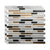 Peel & Stick Subway Tile Stain Resistant Plastic Rectangle Peel and Stick Tile 2 Pack Black Clearhalo 'Flooring 'Home Improvement' 'home_improvement' 'home_improvement_peel_stick_blacksplash' 'Peel & Stick Backsplash Tile' 'peel_stick_blacksplash' 'Walls & Ceilings' Walls and Ceiling' 6714951