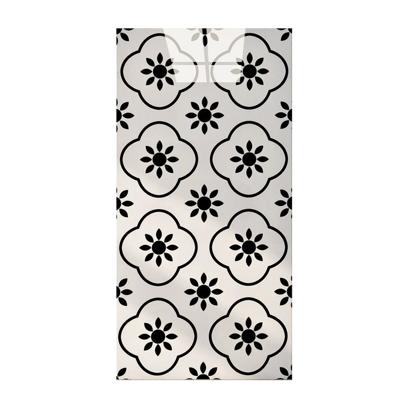 Modern Mosaic Tile Peel and Stick Backsplash Tile for Bathroom Black White Clearhalo 'Flooring 'Home Improvement' 'home_improvement' 'home_improvement_peel_stick_blacksplash' 'Peel & Stick Backsplash Tile' 'peel_stick_blacksplash' 'Walls & Ceilings' Walls and Ceiling' 6714982