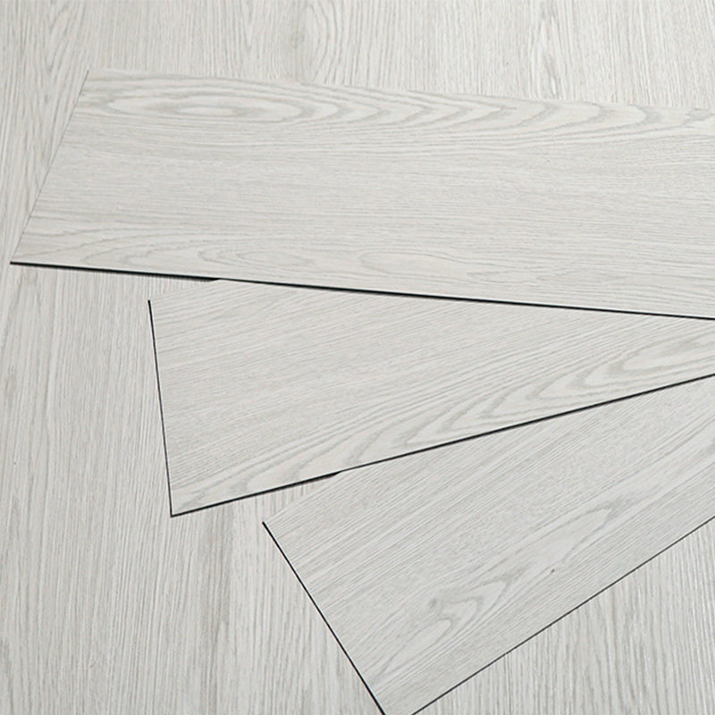 Square Peel & Stick Vinyl Flooring Wood Effect PVC Flooring for Living Room Cream Gray Clearhalo 'Flooring 'Home Improvement' 'home_improvement' 'home_improvement_vinyl_flooring' 'Vinyl Flooring' 'vinyl_flooring' Walls and Ceiling' 6715177