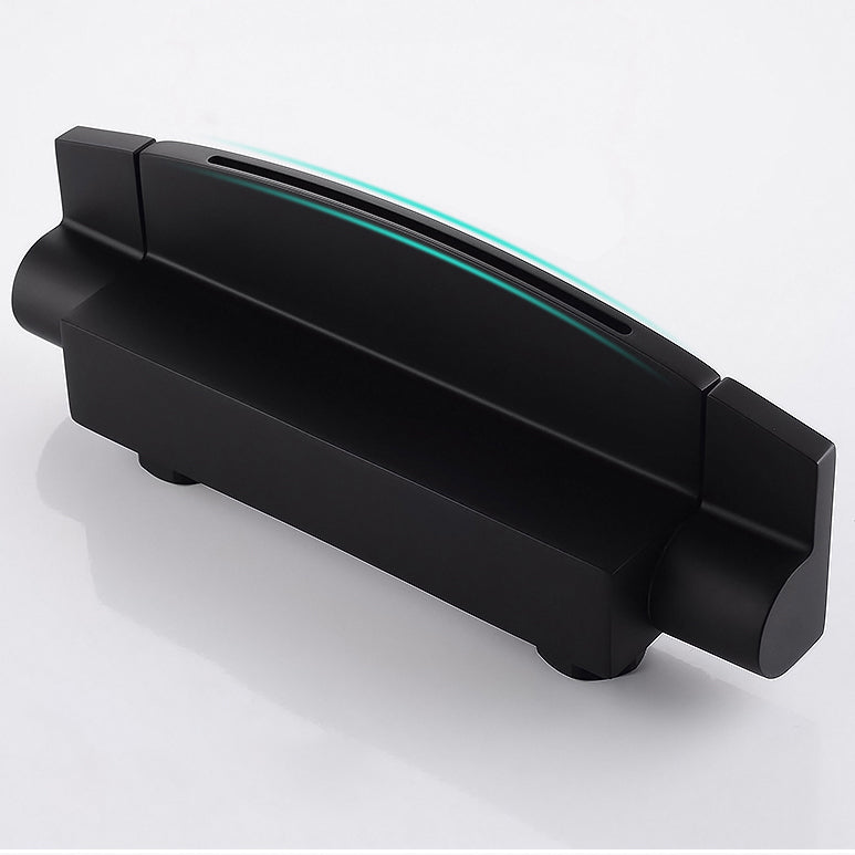 Wall Mounted Metal Tub Filler Low Arc Freestanding Bathtub Faucet Clearhalo 'Bathroom Remodel & Bathroom Fixtures' 'Bathtub Faucets' 'bathtub_faucets' 'Home Improvement' 'home_improvement' 'home_improvement_bathtub_faucets' 6715925