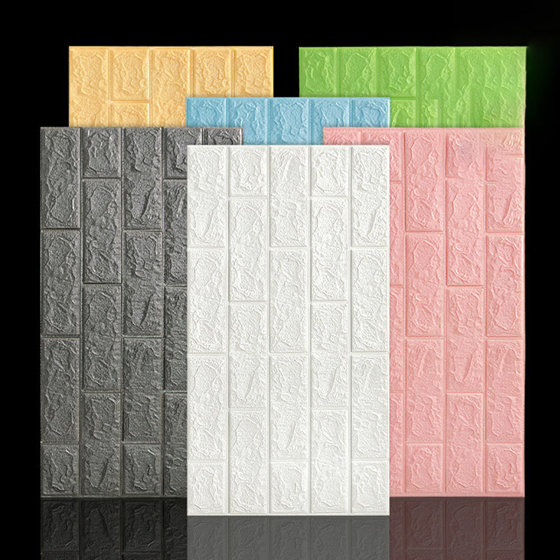 Modern Pearl Wainscoting PVC Wall Access Panel Peel and Stick Wall Tile Set of 2 Clearhalo 'Flooring 'Home Improvement' 'home_improvement' 'home_improvement_wall_paneling' 'Wall Paneling' 'wall_paneling' 'Walls & Ceilings' Walls and Ceiling' 6715935