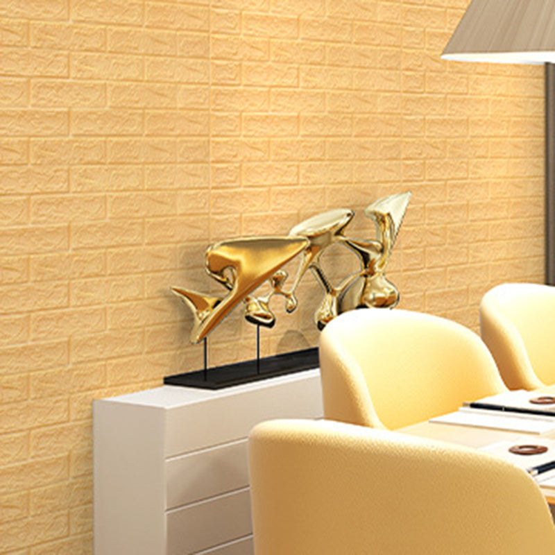 Modern Pearl Wainscoting PVC Wall Access Panel Peel and Stick Wall Tile Set of 2 Beige 20-Piece Set Clearhalo 'Flooring 'Home Improvement' 'home_improvement' 'home_improvement_wall_paneling' 'Wall Paneling' 'wall_paneling' 'Walls & Ceilings' Walls and Ceiling' 6715945