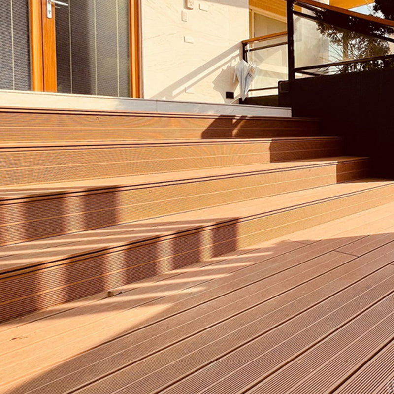 Outdoor Flooring Wooden Striped Pattern Waterproof Floor Board Clearhalo 'Home Improvement' 'home_improvement' 'home_improvement_outdoor_deck_tiles_planks' 'Outdoor Deck Tiles & Planks' 'Outdoor Flooring & Tile' 'Outdoor Remodel' 'outdoor_deck_tiles_planks' 6716132