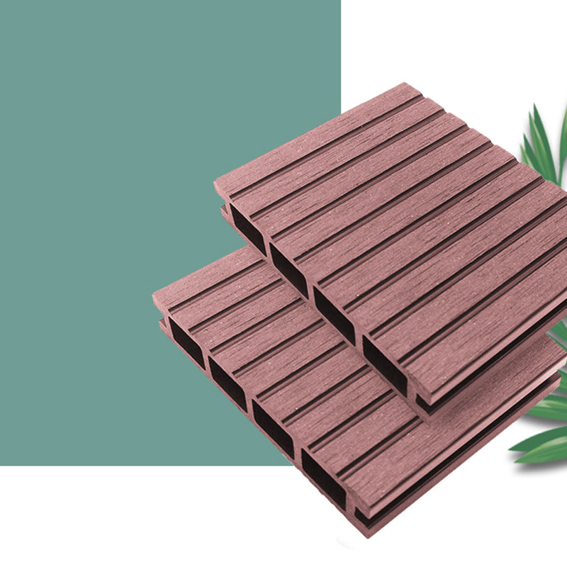 Modern Outdoor Deck Plank Striped Pattern Waterproof Floor Board Clearhalo 'Home Improvement' 'home_improvement' 'home_improvement_outdoor_deck_tiles_planks' 'Outdoor Deck Tiles & Planks' 'Outdoor Flooring & Tile' 'Outdoor Remodel' 'outdoor_deck_tiles_planks' 6716180