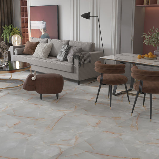 Square PVC Flooring Stone Design Peel & Stick Vinyl Flooring for Living Room Clearhalo 'Flooring 'Home Improvement' 'home_improvement' 'home_improvement_vinyl_flooring' 'Vinyl Flooring' 'vinyl_flooring' Walls and Ceiling' 6716257