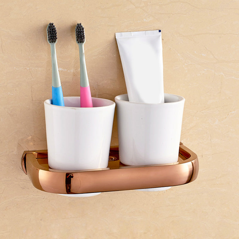 Traditional Bathroom Accessories Hardware Set Bath Shelf Bathroom Set Toothbrush Holder Clearhalo 'Bathroom Hardware Sets' 'Bathroom Hardware' 'Bathroom Remodel & Bathroom Fixtures' 'bathroom_hardware_sets' 'Home Improvement' 'home_improvement' 'home_improvement_bathroom_hardware_sets' 6717686