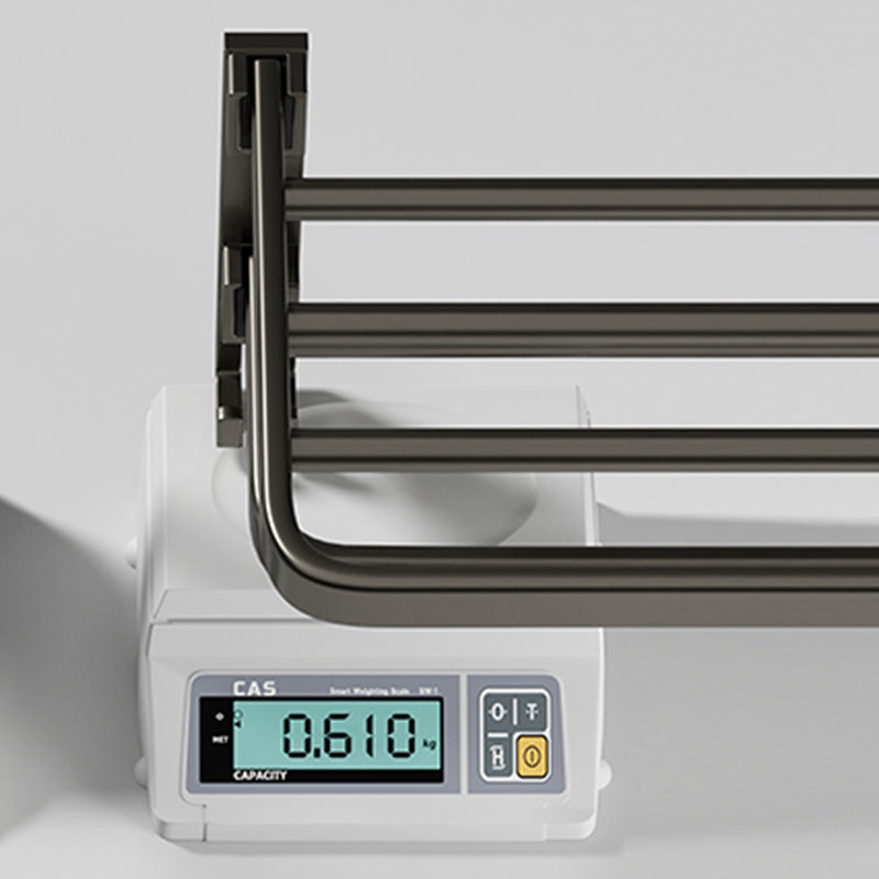 Modern Stainless Steel Bath Shelf Bathroom Accessory Kit Towel Bar Bathroom Set Clearhalo 'Bathroom Hardware Sets' 'Bathroom Hardware' 'Bathroom Remodel & Bathroom Fixtures' 'bathroom_hardware_sets' 'Home Improvement' 'home_improvement' 'home_improvement_bathroom_hardware_sets' 6717787