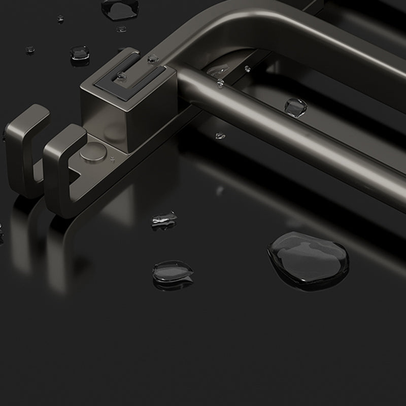 Modern Stainless Steel Bath Shelf Bathroom Accessory Kit Towel Bar Bathroom Set Clearhalo 'Bathroom Hardware Sets' 'Bathroom Hardware' 'Bathroom Remodel & Bathroom Fixtures' 'bathroom_hardware_sets' 'Home Improvement' 'home_improvement' 'home_improvement_bathroom_hardware_sets' 6717789