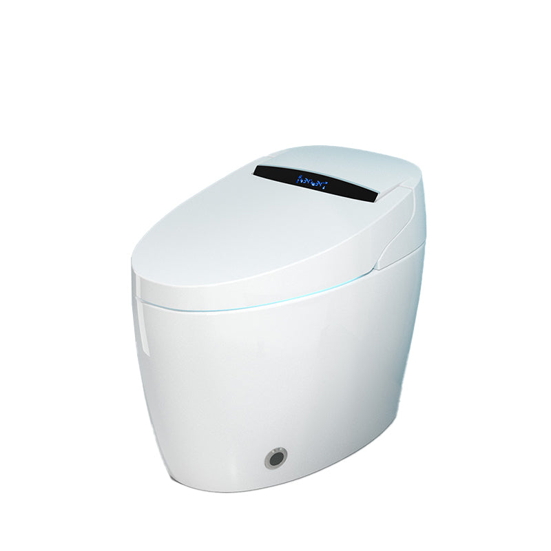 Heated Seat White Toilet With Bidet And Seat Deodorizing Bidet Clearhalo 'Bathroom Remodel & Bathroom Fixtures' 'Bidets' 'Home Improvement' 'home_improvement' 'home_improvement_bidets' 'Toilets & Bidets' 6717956