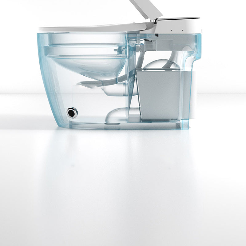 Heated Seat White Toilet With Bidet And Seat Deodorizing Bidet Clearhalo 'Bathroom Remodel & Bathroom Fixtures' 'Bidets' 'Home Improvement' 'home_improvement' 'home_improvement_bidets' 'Toilets & Bidets' 6717958