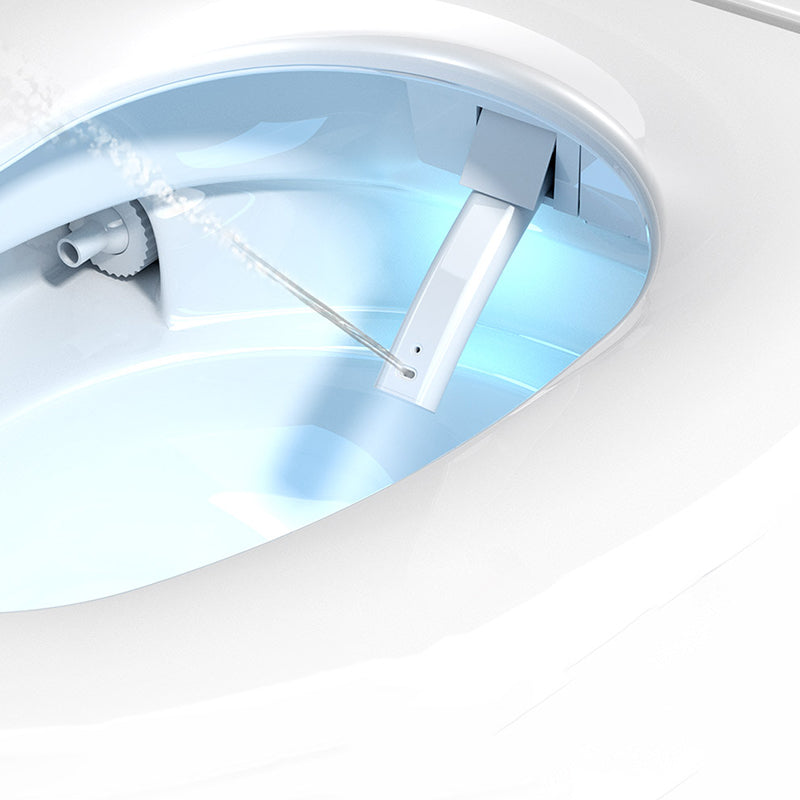 Heated Seat White Toilet With Bidet And Seat Deodorizing Bidet Clearhalo 'Bathroom Remodel & Bathroom Fixtures' 'Bidets' 'Home Improvement' 'home_improvement' 'home_improvement_bidets' 'Toilets & Bidets' 6717959