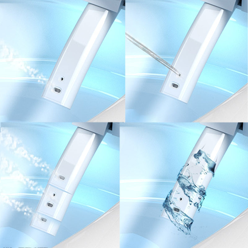 Heated Seat White Toilet With Bidet And Seat Deodorizing Bidet Clearhalo 'Bathroom Remodel & Bathroom Fixtures' 'Bidets' 'Home Improvement' 'home_improvement' 'home_improvement_bidets' 'Toilets & Bidets' 6717960