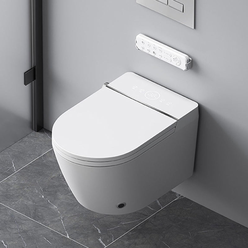 Antimicrobial Smart Wall Mounted Bidet Temperature Control Toilet Clearhalo 'Bathroom Remodel & Bathroom Fixtures' 'Bidets' 'Home Improvement' 'home_improvement' 'home_improvement_bidets' 'Toilets & Bidets' 6718066
