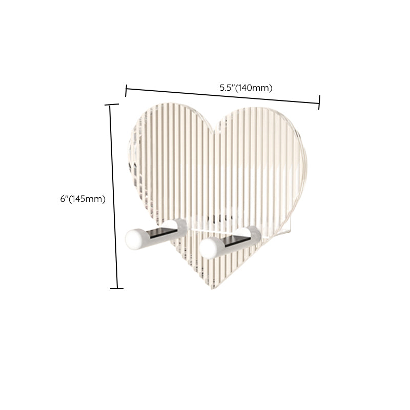 White Metal & Acrylic Bathroom Accessory as Individual or as a Set with Bath Shelf Clearhalo 'Bathroom Hardware Sets' 'Bathroom Hardware' 'Bathroom Remodel & Bathroom Fixtures' 'bathroom_hardware_sets' 'Home Improvement' 'home_improvement' 'home_improvement_bathroom_hardware_sets' 6718230