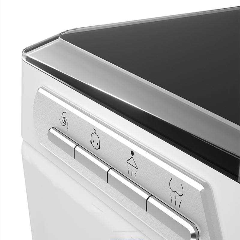 Contemporary Elongated Wall Hung Toilet Set with Heated Seat Clearhalo 'Bathroom Remodel & Bathroom Fixtures' 'Bidets' 'Home Improvement' 'home_improvement' 'home_improvement_bidets' 'Toilets & Bidets' 6718271