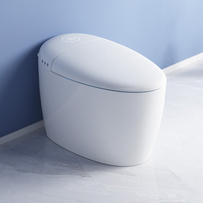 Contemporary Stain Resistant Floor Standing Bidet Elongated Bidet Clearhalo 'Bathroom Remodel & Bathroom Fixtures' 'Bidets' 'Home Improvement' 'home_improvement' 'home_improvement_bidets' 'Toilets & Bidets' 6718275