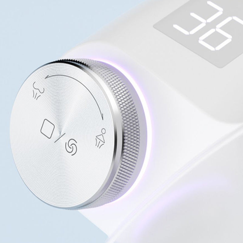 21.25" High White Round Bidet with Heated Seat Ceramic Floor Mount Bidet Clearhalo 'Bathroom Remodel & Bathroom Fixtures' 'Bidets' 'Home Improvement' 'home_improvement' 'home_improvement_bidets' 'Toilets & Bidets' 6718289