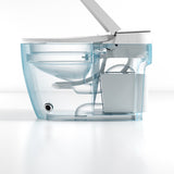 White Finish Smart Bidet Warm Air Dryer Floor Standing Bidet Clearhalo 'Bathroom Remodel & Bathroom Fixtures' 'Bidets' 'Home Improvement' 'home_improvement' 'home_improvement_bidets' 'Toilets & Bidets' 6718303