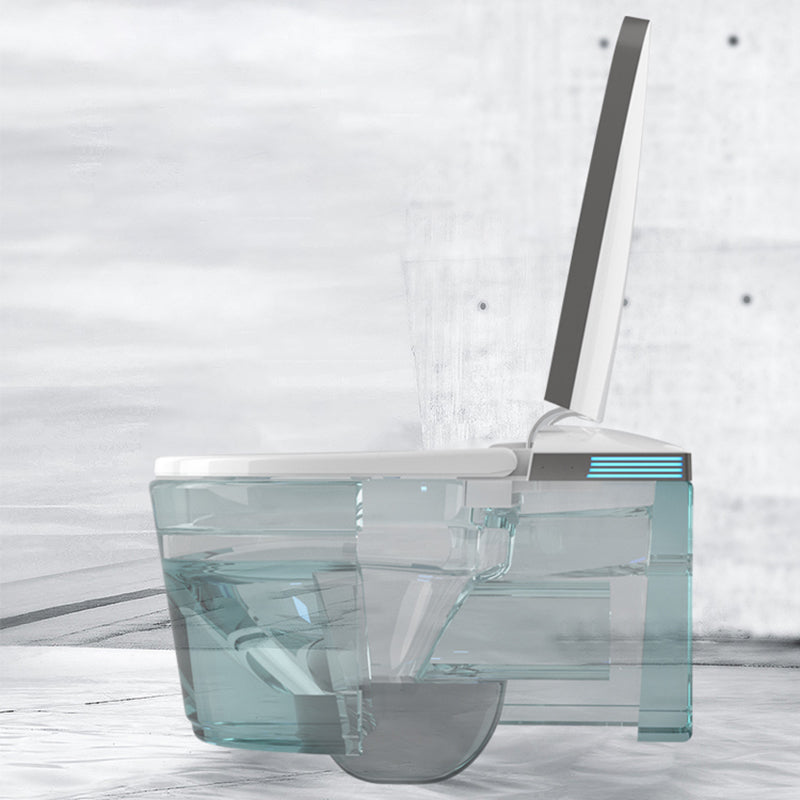 Wall Hung Toilet Temperature Control and Water Pressure Control Bidet Clearhalo 'Bathroom Remodel & Bathroom Fixtures' 'Bidets' 'Home Improvement' 'home_improvement' 'home_improvement_bidets' 'Toilets & Bidets' 6718340