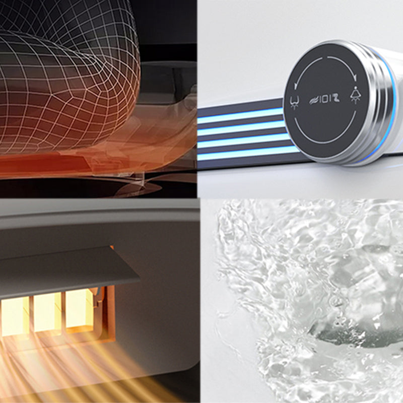 Wall Hung Toilet Temperature Control and Water Pressure Control Bidet Clearhalo 'Bathroom Remodel & Bathroom Fixtures' 'Bidets' 'Home Improvement' 'home_improvement' 'home_improvement_bidets' 'Toilets & Bidets' 6718344