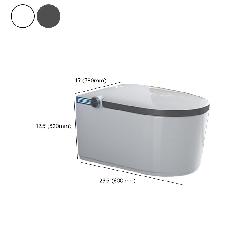 Wall Hung Toilet Temperature Control and Water Pressure Control Bidet Clearhalo 'Bathroom Remodel & Bathroom Fixtures' 'Bidets' 'Home Improvement' 'home_improvement' 'home_improvement_bidets' 'Toilets & Bidets' 6718345