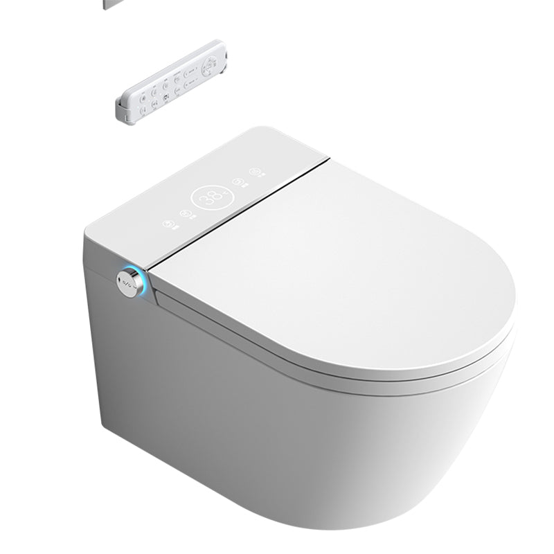 Unlimited Warm WaterWall Hung Toilet in White 14.95 inch Long Clearhalo 'Bathroom Remodel & Bathroom Fixtures' 'Bidets' 'Home Improvement' 'home_improvement' 'home_improvement_bidets' 'Toilets & Bidets' 6718350