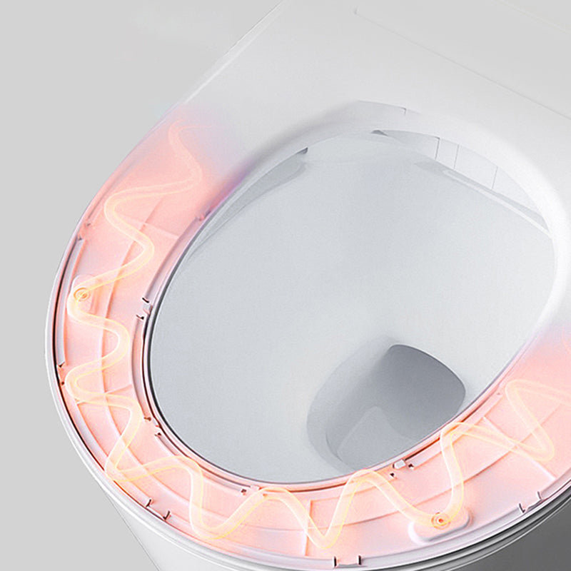 Unlimited Warm WaterWall Hung Toilet in White 14.95 inch Long Clearhalo 'Bathroom Remodel & Bathroom Fixtures' 'Bidets' 'Home Improvement' 'home_improvement' 'home_improvement_bidets' 'Toilets & Bidets' 6718354