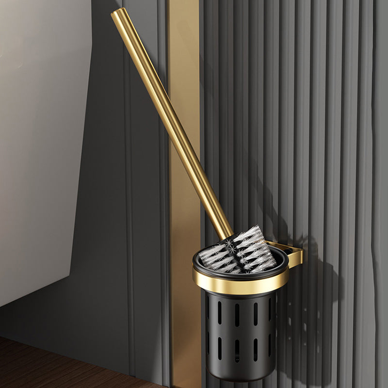 Contemporary Stainless Bathroom Accessory As Individual Or As a Set in Black and Gold Clearhalo 'Bathroom Hardware Sets' 'Bathroom Hardware' 'Bathroom Remodel & Bathroom Fixtures' 'bathroom_hardware_sets' 'Home Improvement' 'home_improvement' 'home_improvement_bathroom_hardware_sets' 6718513
