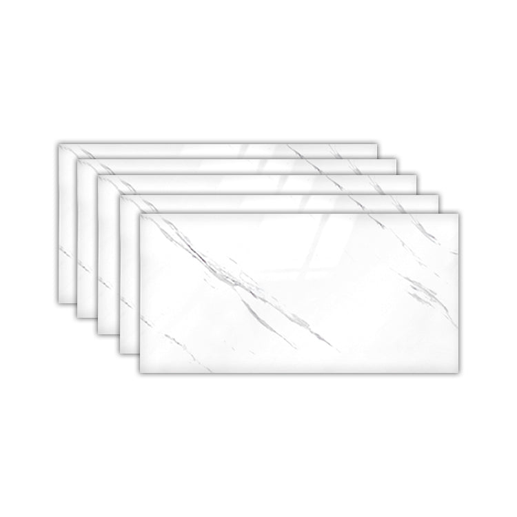 Classical Mosaic Backsplash Tile Peel and Stick Backsplash Tile for Kitchen Gloss White Clearhalo 'Flooring 'Home Improvement' 'home_improvement' 'home_improvement_peel_stick_blacksplash' 'Peel & Stick Backsplash Tile' 'peel_stick_blacksplash' 'Walls & Ceilings' Walls and Ceiling' 6719566