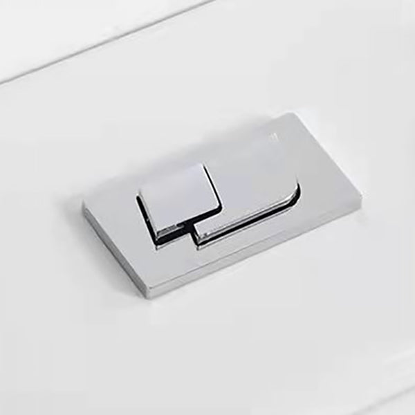 Glossy White Ceramic Toilet Bowl Modern Indoor All-In-One Toilet Clearhalo 'Bathroom Remodel & Bathroom Fixtures' 'Home Improvement' 'home_improvement' 'home_improvement_toilets' 'Toilets & Bidets' 'Toilets' 6719631