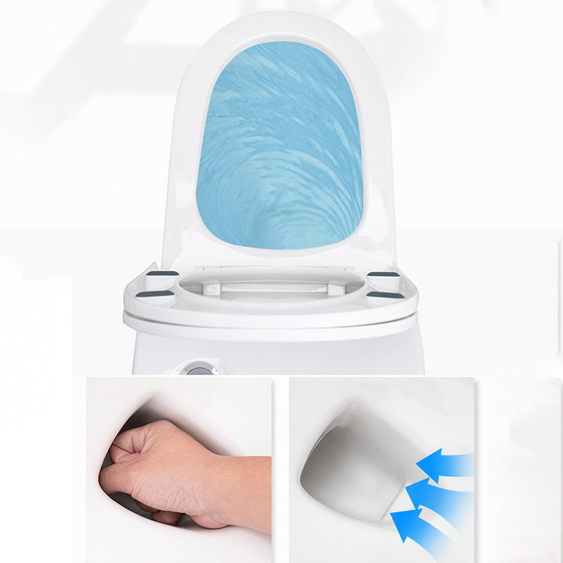 Indoor Ceramic Floor Mounted Toilet Modern All-In-One Toilet Bowl Clearhalo 'Bathroom Remodel & Bathroom Fixtures' 'Home Improvement' 'home_improvement' 'home_improvement_toilets' 'Toilets & Bidets' 'Toilets' 6719645