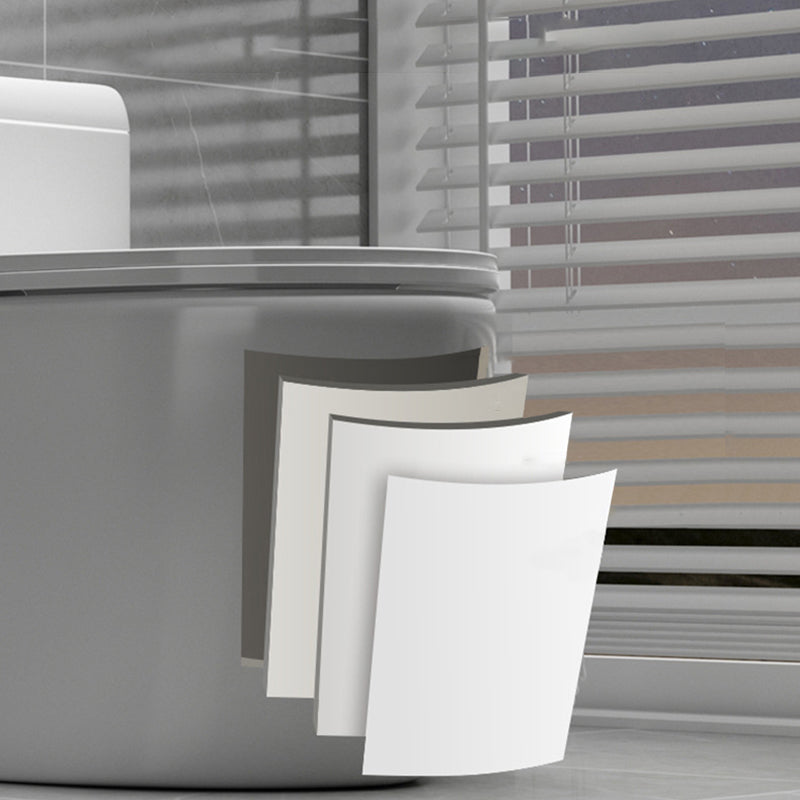 Contemporary Ceramic Floor Mounted Toilet Indoor All-In-One Toilet Bowl Clearhalo 'Bathroom Remodel & Bathroom Fixtures' 'Home Improvement' 'home_improvement' 'home_improvement_toilets' 'Toilets & Bidets' 'Toilets' 6719754